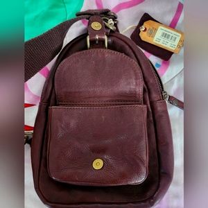FATFACE PORTO LEATHER SLING BAG NEW WITH TAGS!